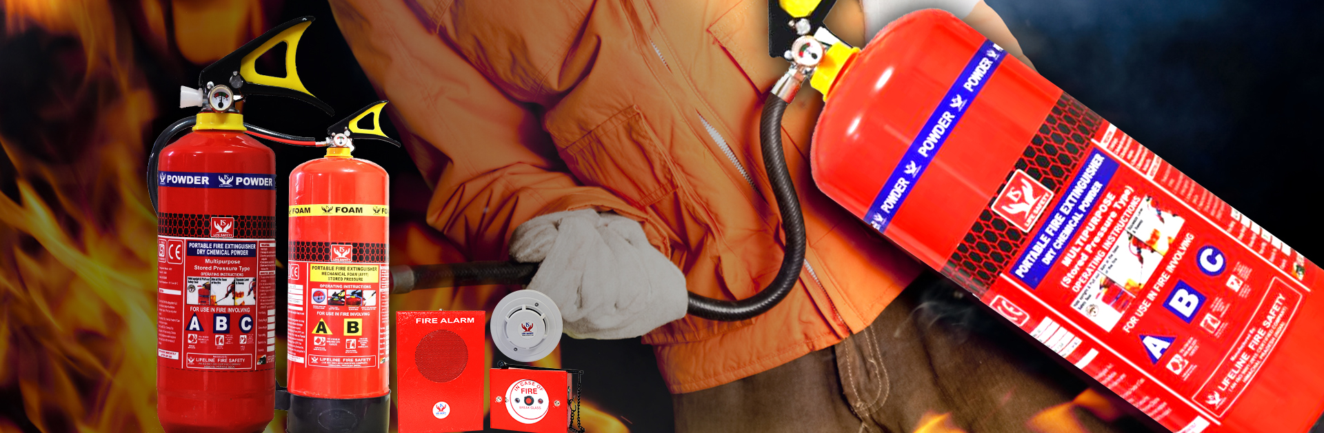 Fire extinguishers suppliers in Chandigarh, India